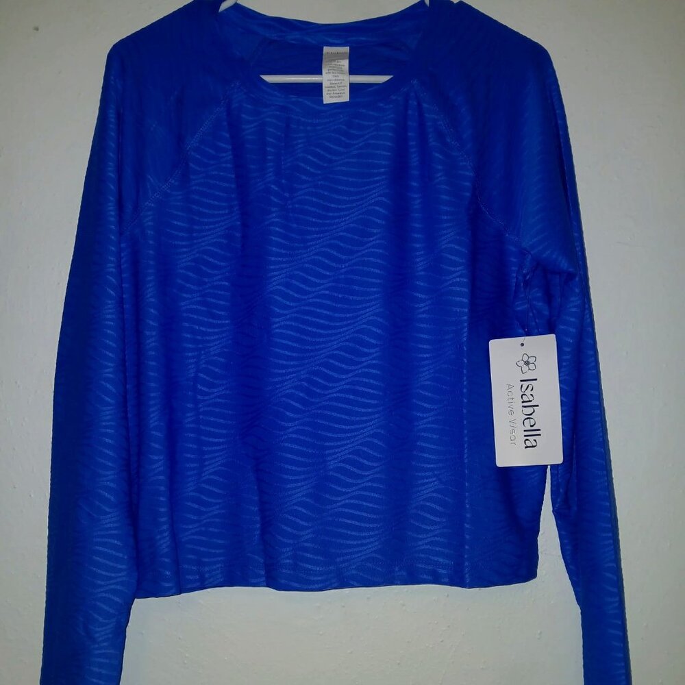3~ YES 3, Brand New Isabella Activewear Long Sleeve Tops NWT